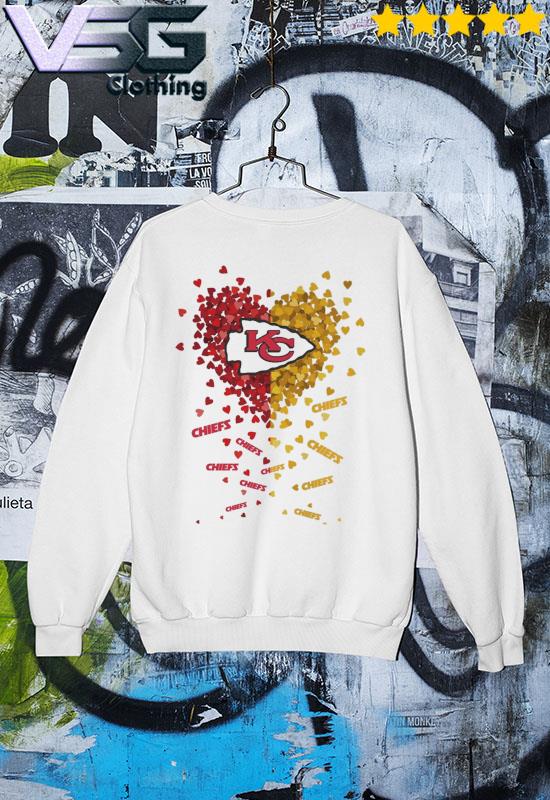 Kansas City Chiefs Heart 2022 shirt, hoodie, sweater, long sleeve