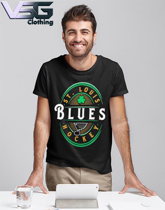 St. Louis Blues Fanatics Branded Black St. Patrick's Day Forever Lucky T- Shirt, hoodie, sweater, long sleeve and tank top