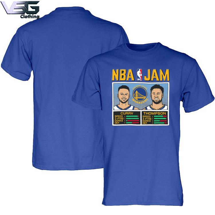 Golden State Warriors Stephen Curry and Klay Thompson NBA JAM shirt,  hoodie, sweater, long sleeve and tank top