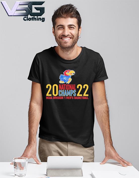 Kansas Jayhawks National Champions 2022 NCAA Divison KU Shirt