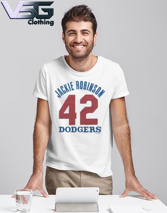 Brooklyn Dodgers Jackie Robinson Throwback T Shirt