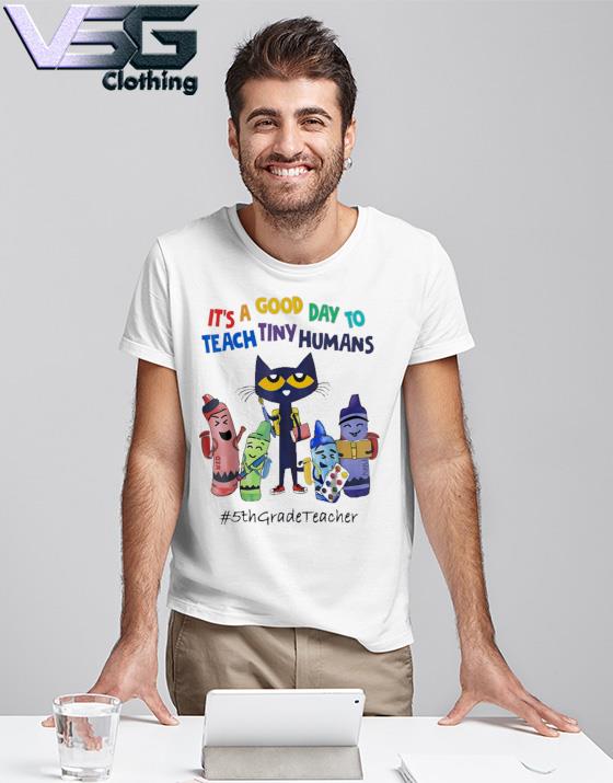 Pete the on sale cat teacher shirts