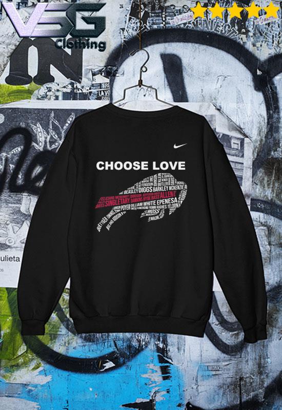 Buffalo Bills Team Nike Choose Love Shirt