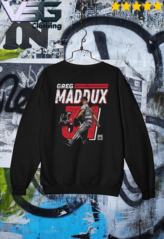 Greg Maddux 31 Atlanta Braves Dash Signature Shirt, hoodie