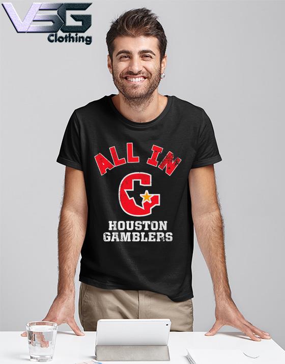 Houston gamblers T-shirt, hoodie, sweater, long sleeve and tank top