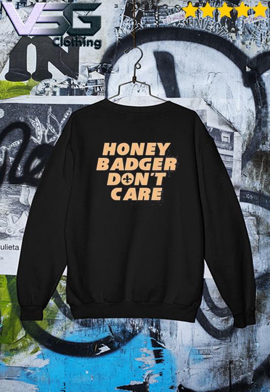 New Orleans Tyrann Mathieu Honey Badger Don't Care T-Shirt