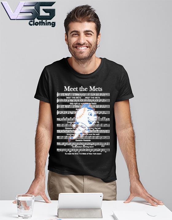 New York Baseball Meet The Mets Song Lyrics Shirt, hoodie, sweater, long  sleeve and tank top