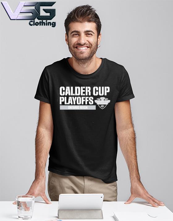 Adidas Ontario Reign Hoodie Grey Calder Cup Playoffs 3831