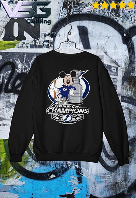 Tampa Bay Lightning Disney Mickey Stanley Cup Champions t-shirt by