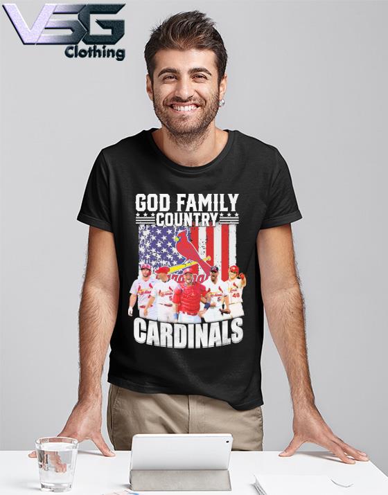 God Family Country St Louis Cardinals Baseball 2022 American Flag Shirt,  hoodie, sweater, long sleeve and tank top