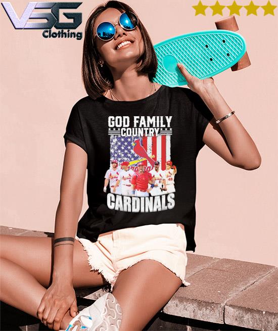 God Family Country St Louis Cardinals Baseball 2022 American Flag Shirt,  hoodie, sweater, long sleeve and tank top