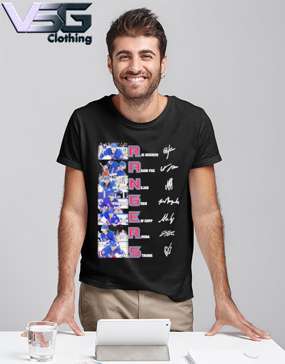 New York Rangers Mika Zibanejad and Chris Kreider | Essential T-Shirt