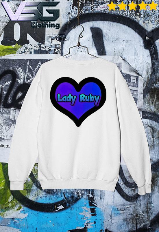 Official Lady Ruby Heart Shirt Sweater