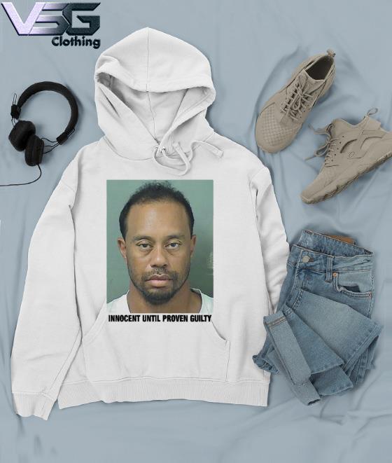 Tiger woods sees mugshot on sale shirt