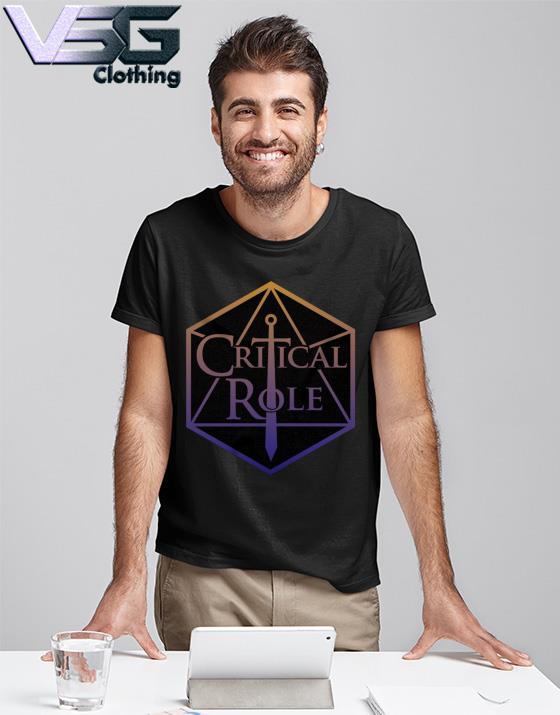 Critical Role Gradient Logo T-Shirt – Keystone Cards and Games