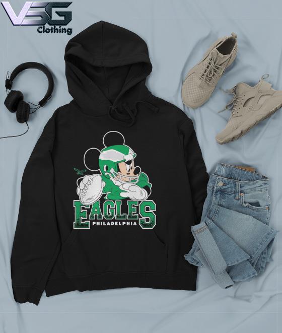 Eagles Mickey QB Hoodie, Junk Food Clothing