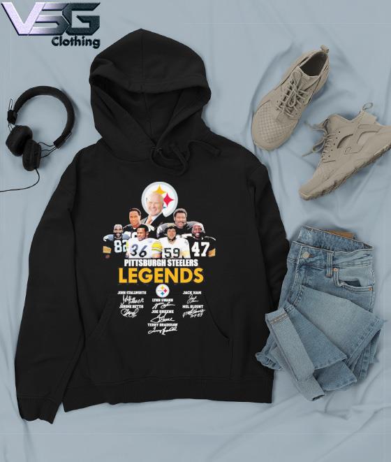 Pittsburgh Steelers Players The Legends Signatures shirt, hoodie, sweater,  long sleeve and tank top