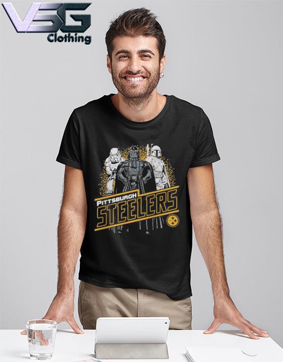 Pittsburgh Steelers Junk Food Empire Star Wars 2022 NFl T-Shirt