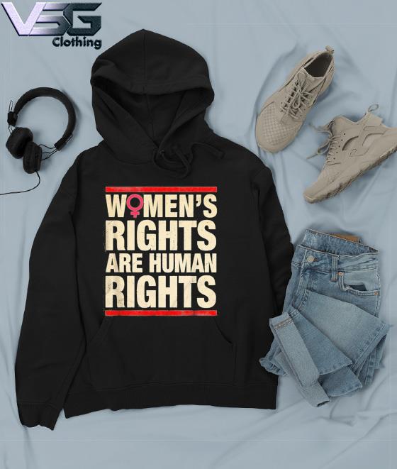 Women's Rights are Human Rights Tee Shirt Feminist Reproductive Rights My Body retro 2022 s Hoodie