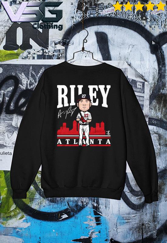 Austin Riley Toon Atlanta signature shirt, hoodie, sweater, long sleeve and  tank top