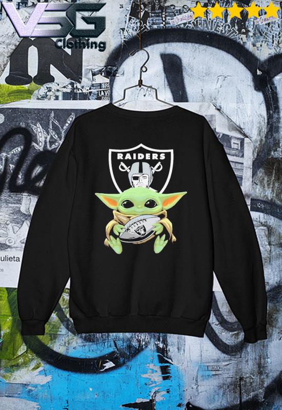 Baby Yoda Hug Las Vegas Raider T-s Sweater