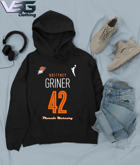 Brittney Griner Tribute 42 WNBA T-Shirt Hoodie