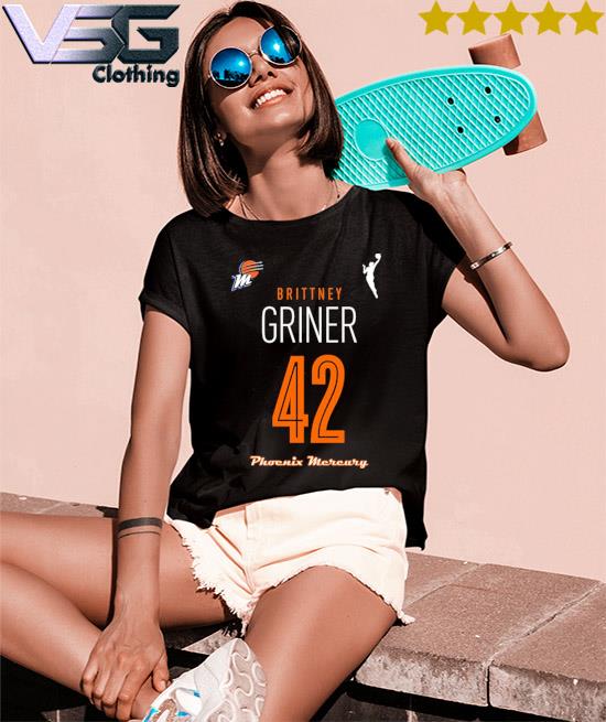 Brittney Griner Tribute 42 WNBA T-Shirt