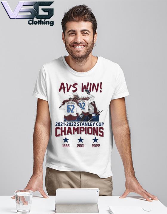 Colorado Avalanche 21-22 NHL Final Stanley Cup Champions Shirt