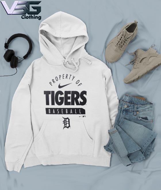 Detroit Tigers Nike Primetime Property Of Practice T-Shirt Hoodie