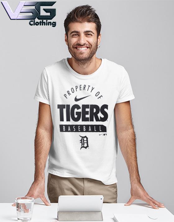 Detroit Tigers Nike Primetime Property Of Practice T-Shirt
