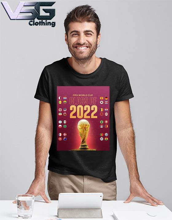 The 32 jerseys (kits) for the FIFA World Cup 2022