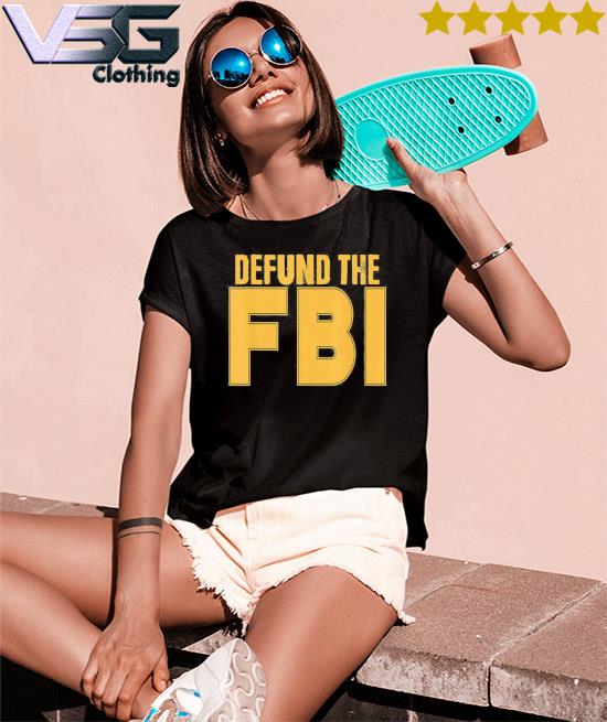 Funny Defund The FBI Trump Raid 2024 President Political T-Shirt