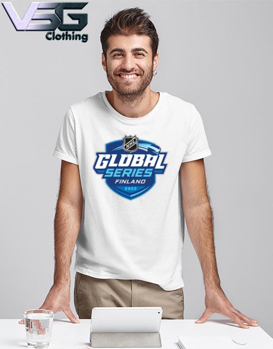 Global Series Finland 2022 Primary Logo Graphic NHl T-Shirt