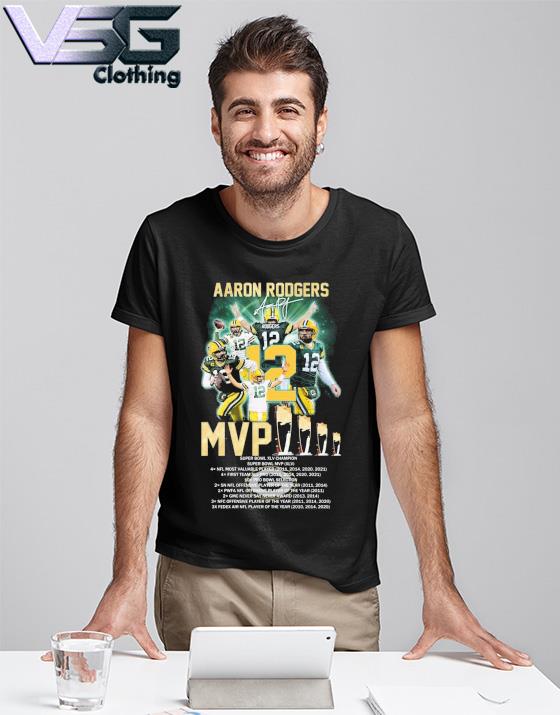 Green Bay Packers Aaron Rodgers MVP Champions signature shirt, hoodie,  sweater, long sleeve and tank top