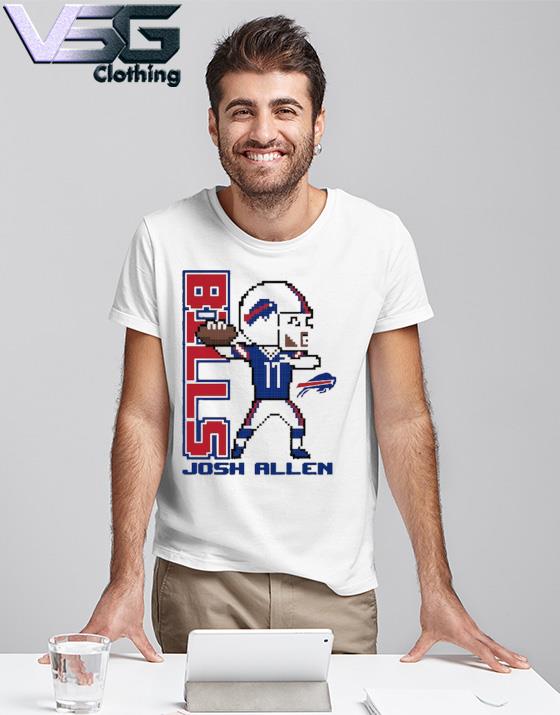 Josh Allen Buffalo Bills chibi pixel art shirt, hoodie, sweater, long  sleeve and tank top