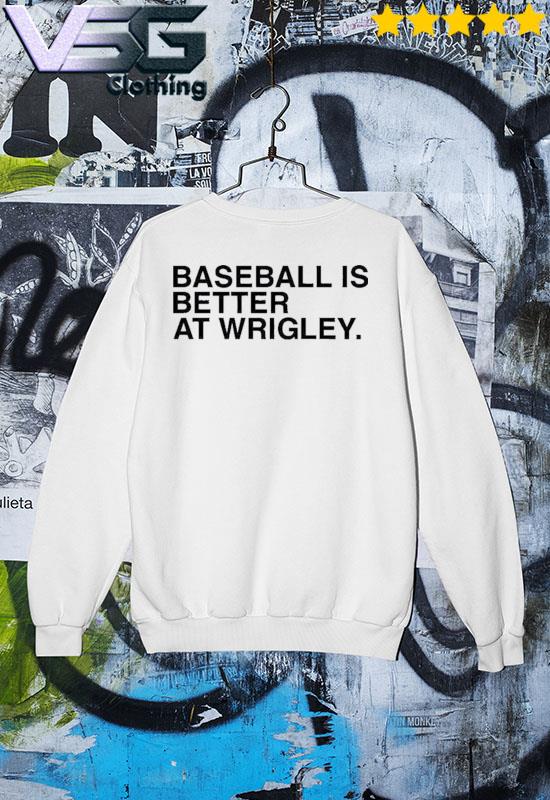 Official Baseball Is Better At Wrigley s Sweater