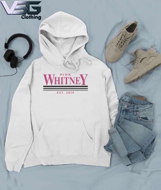 Pink Whitney Embroidered Tee - Spittin Chiclets T-Shirts Hoodie