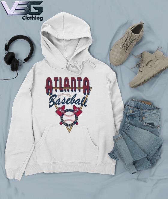 ⚾ Atlanta Braves MLB Authentic Pullover Sweatshirt Hoodie Size XL