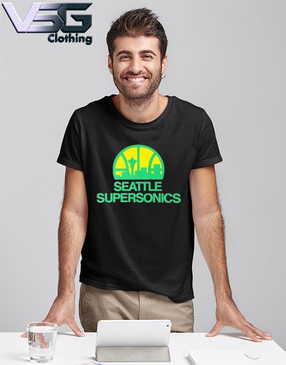 Seattle Supersonics black HWC Team Logo Traditional shirt, hoodie
