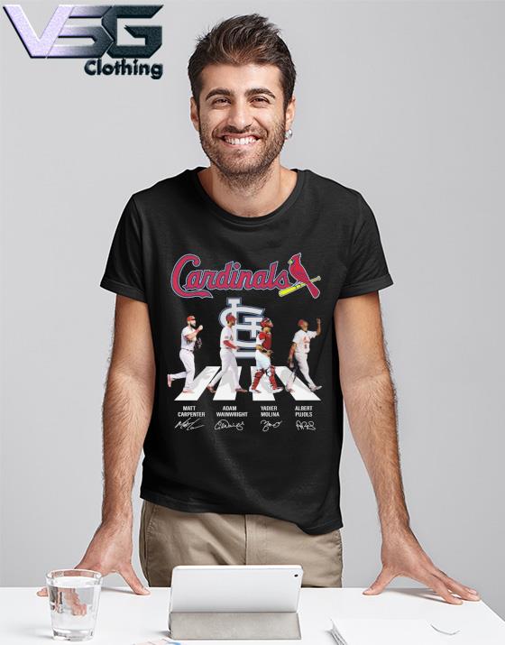 The Cardinals Carpenter Pujols And Molina Signatures shirt, hoodie,  sweater, long sleeve and tank top