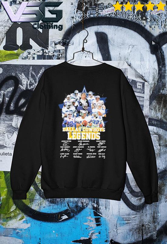 Dallas Cowboys legends signatures shirt, hoodie, sweater, long sleeve and  tank top