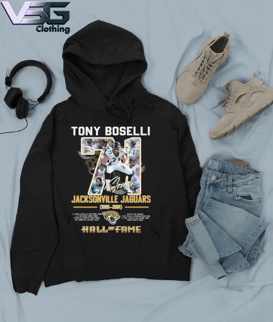 DUUUVAL Time For Tony 71 T-shirt Tony Boselli - Jacksonville Jaguars -  Skullridding