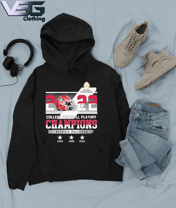 2022 College Football Playoff Champions Georgia Bulldogs 1942 2021 shirt,  hoodie, sweater, long sleeve and tank top