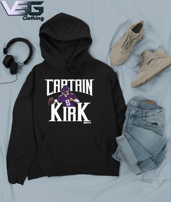 2022 Kirk Cousins Captain Kirk shirt, hoodie, sweater, long sleeve and tank  top