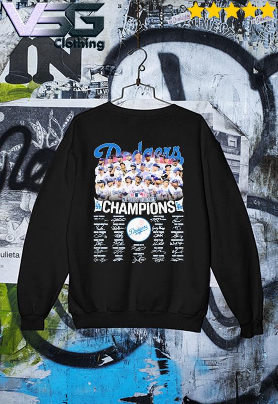 Los Angeles Dodgers NL West Division Champions 2022 shirt, hoodie, sweater,  long sleeve and tank top