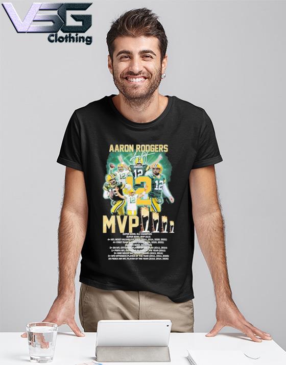 Super Bowl XLV MVP Aaron Rodgers 12 Shirt