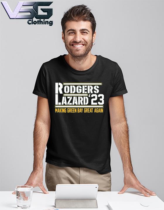 Aaron Rodgers Allen Lazard 2023 Making Green Bay Great Again Shirt, hoodie,  sweater, long sleeve and tank top