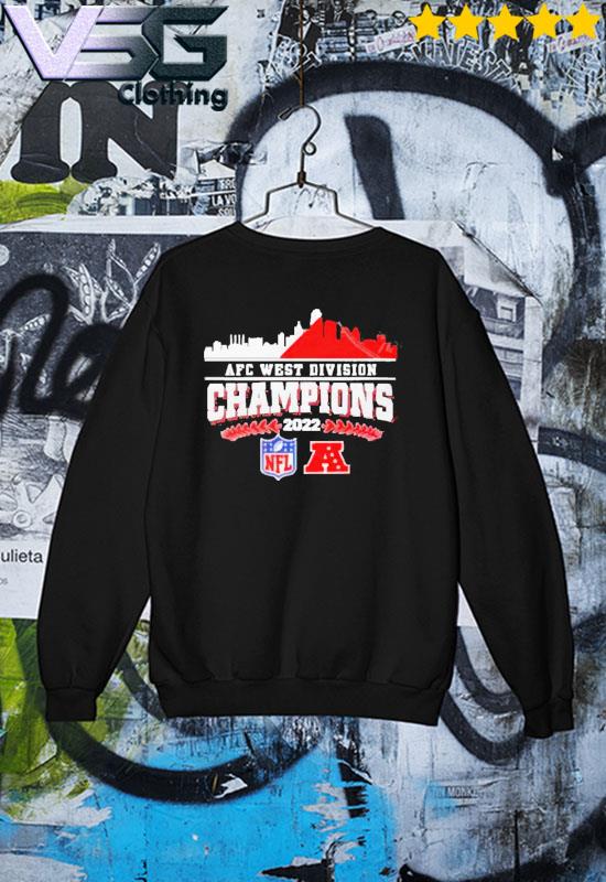 AFC West Division Champions 2022 NFL Shirt, hoodie, sweater, long sleeve  and tank top