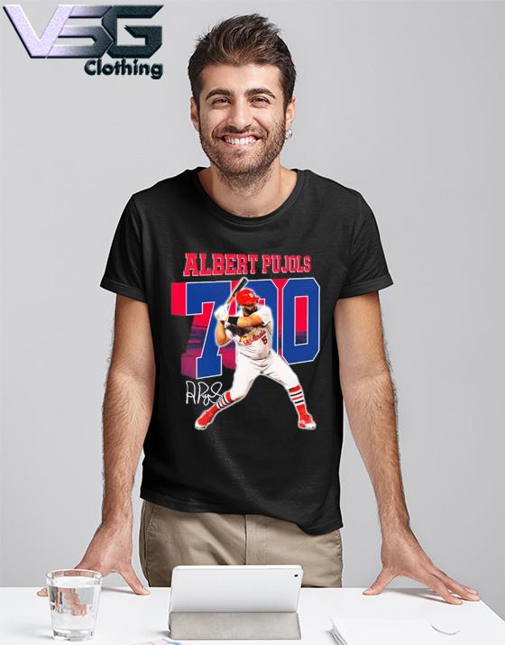 Albert Pujols 700 Career Home signature shirt, hoodie, sweater