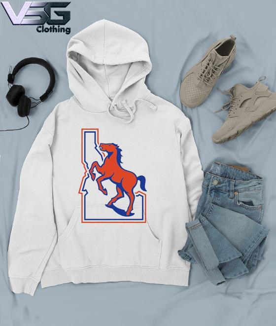 retro broncos hoodie